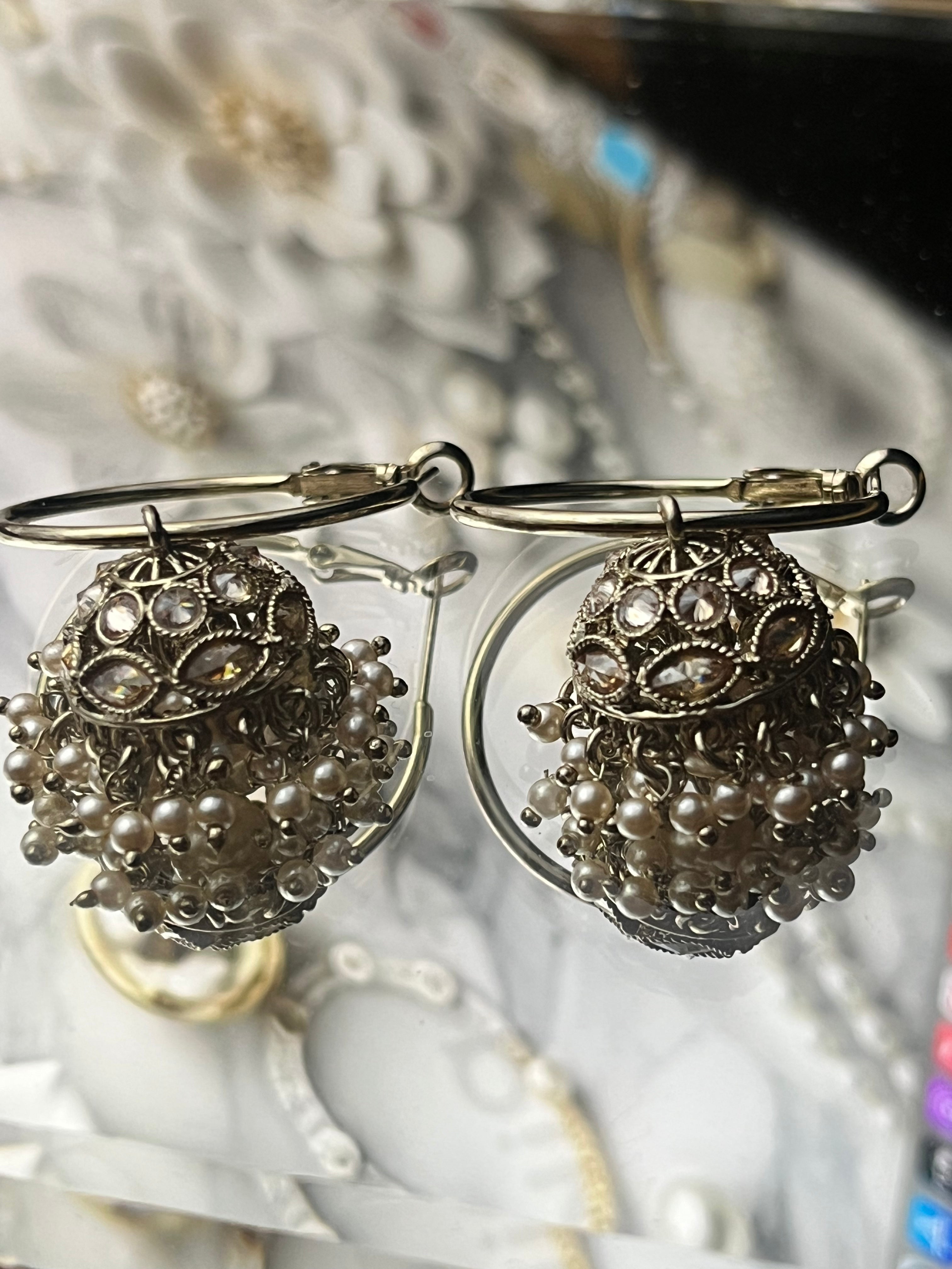 Indian Traditional Jhumka Earrings