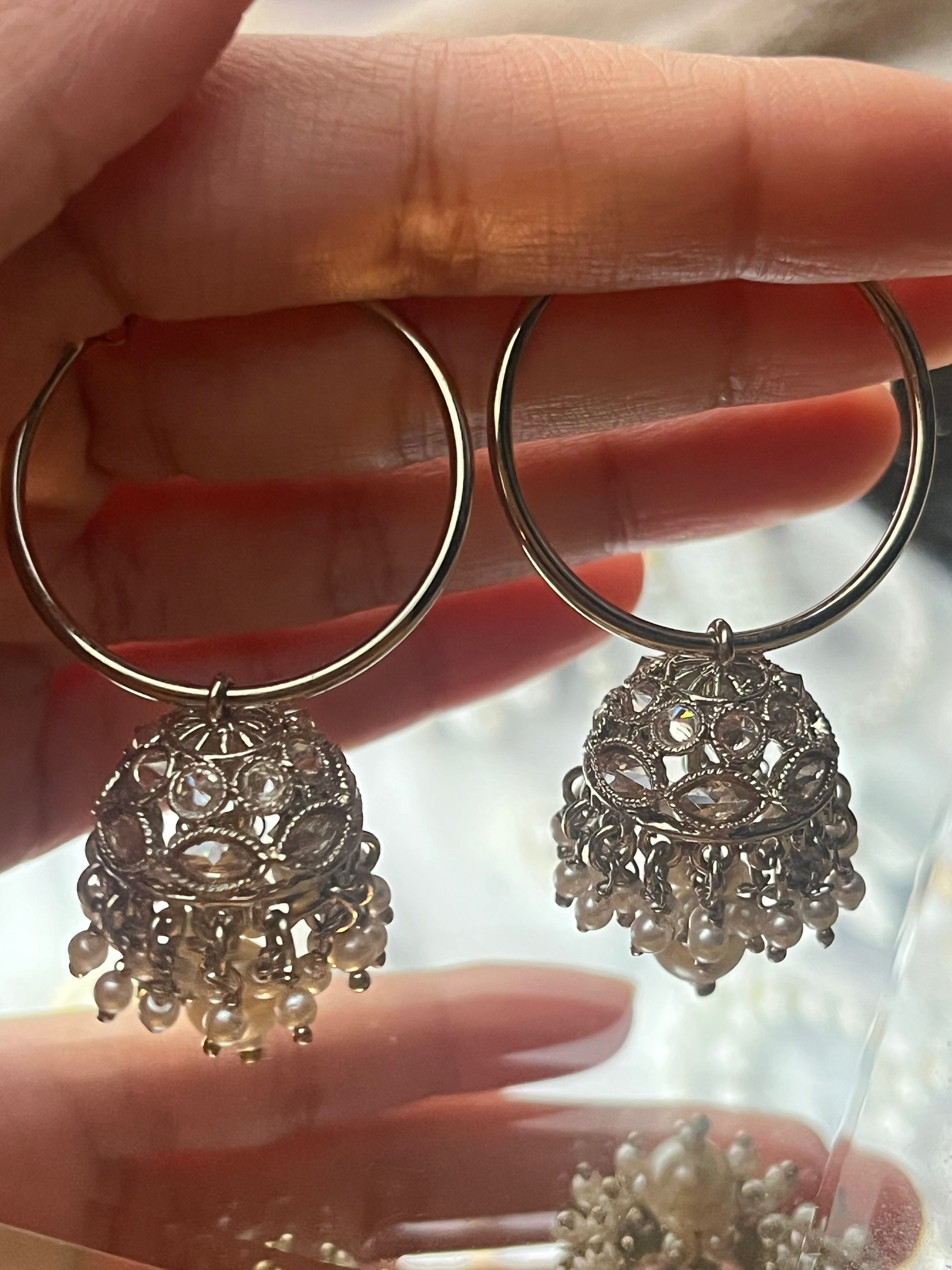 Indian Traditional Jhumka Earrings