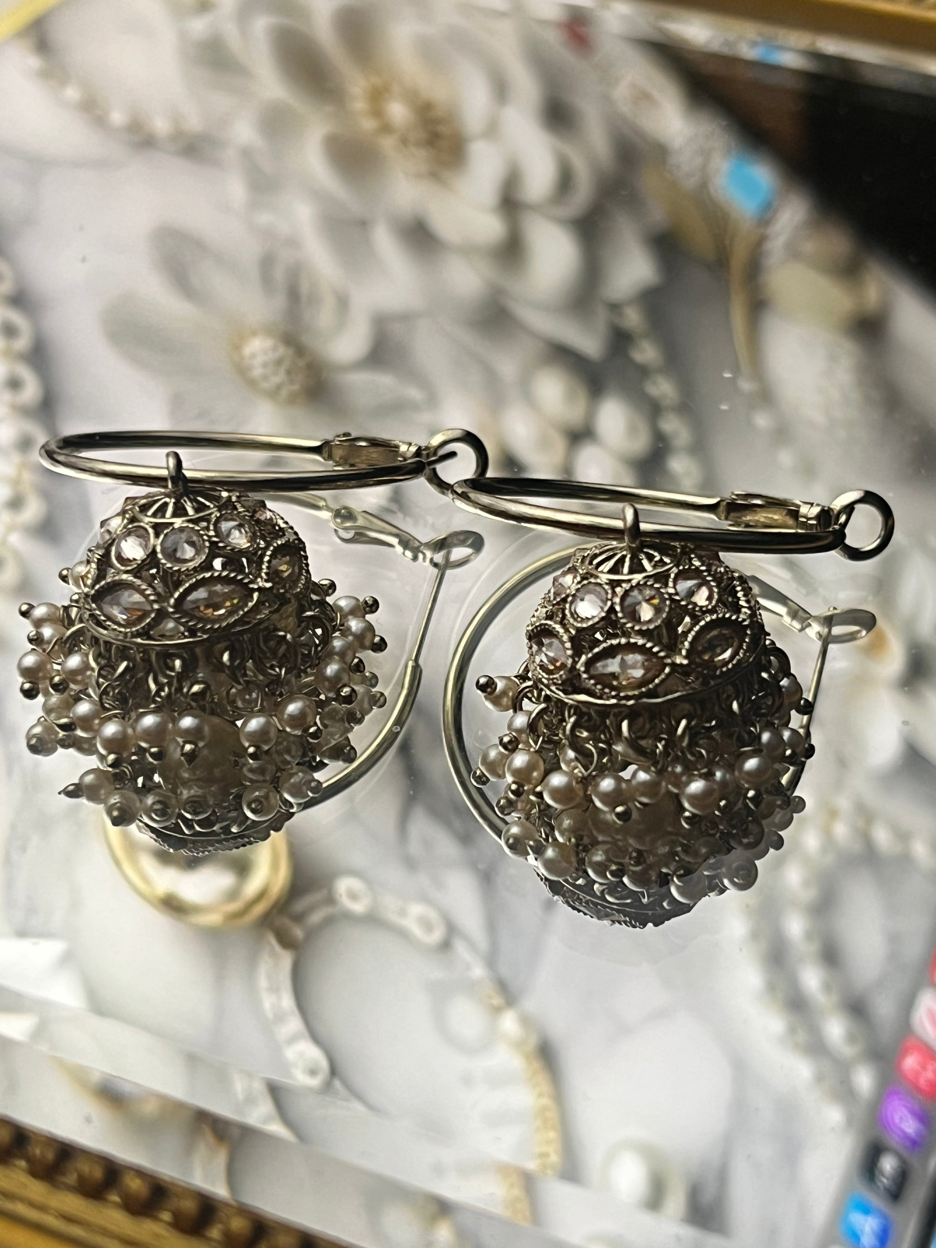 Indian Traditional Jhumka Earrings