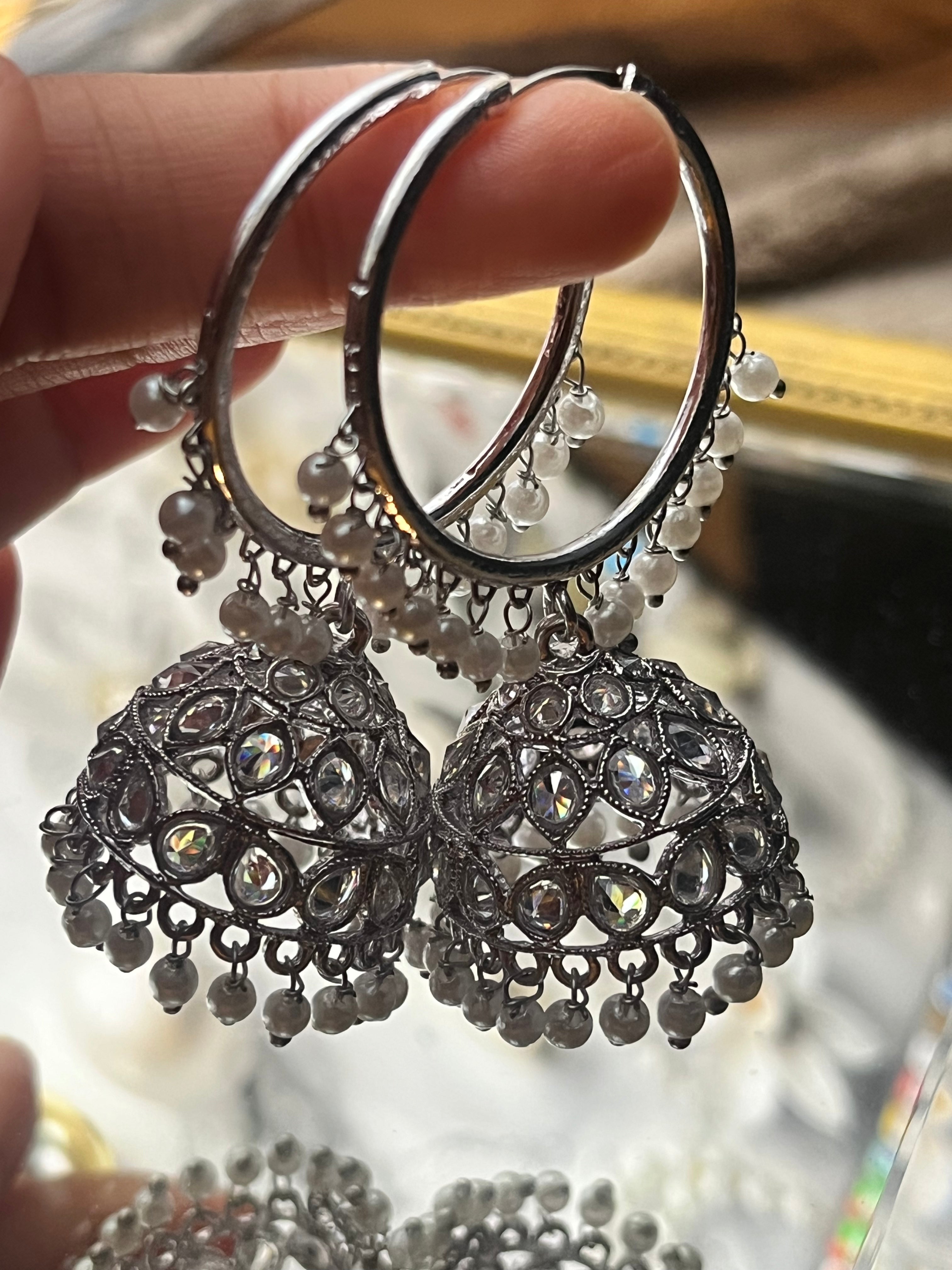 Indian Traditional Jhumka Earrings